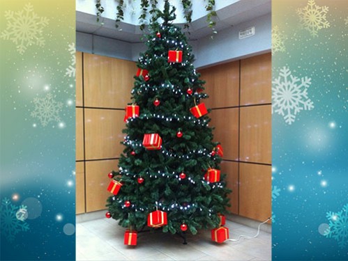Alquiler de árboles de Navidad de 3 metros para uso interior