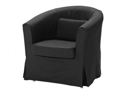 Alquiler de fundas negras para sillones individuales
