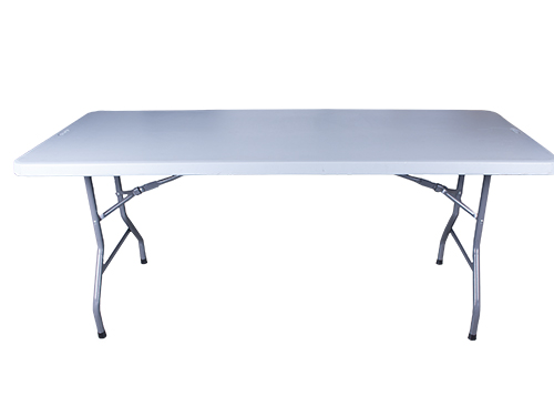 Alquiler mesa rectangular con patas plegables 180 x 75