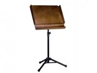 Alquiler de atril para director con tablero de madera y pie plegable de acero