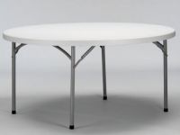 Alquiler Mesa redonda di�metro 180cm con patas plegables