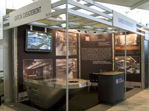 Imagen de stand dise&ntilde;ado por Paladar Eventos