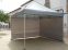 Alquiler de Carpa plegable 4x4 m con dos paredes-Vista frontal