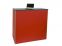 Mostrador 1m x 50cm x 1m alto rojo