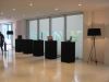 Alquiler de Podiums modulares forrados con moqueta