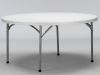 Alquiler Mesa redonda di�metro 180cm con patas plegables