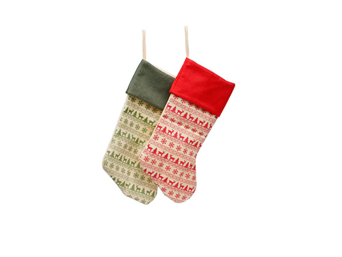 Calcetines navideños decorativos para adornar árboles tradicionales de interior