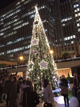 Alquiler de árboles de navidad de 10 metros con motivos luminosos personalizados