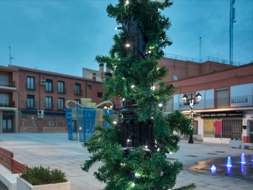 alquilar luces led para decorar farolas calles - Navidad 2020 Humanes Madrid