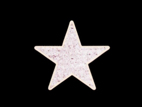 Decoración Navideña -Alquiler de  Motivo Luminoso modelo Estrella Blanca