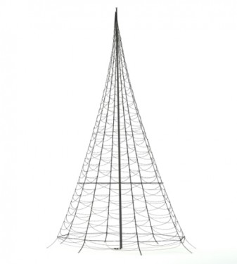 Esquema estructura árboles de navidad 4,20 m