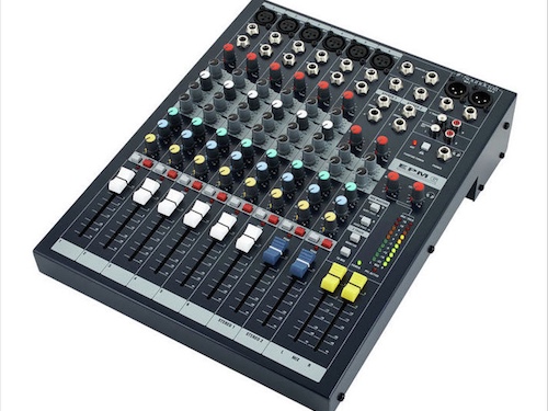 Alquiler de mesas de mezclas Soundcraft EPM 6