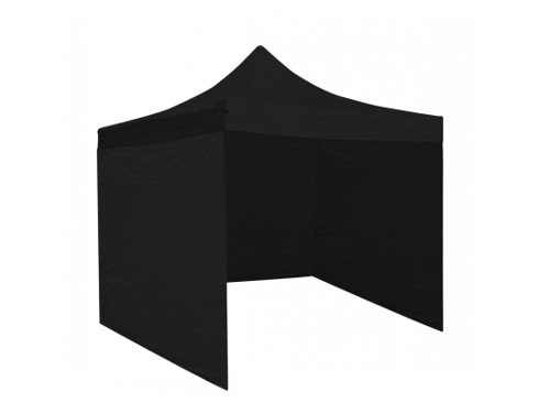 Pack de 3 laterales negros para carpas plegables 2x2